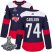 Adidas Washington Capitals #74 John Carlson Navy Authentic 2018 Stadium Series Stanley Cup Final Champions Womens Stitched NHL Jersey