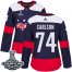 Adidas Washington Capitals #74 John Carlson Navy Authentic 2018 Stadium Series Stanley Cup Final Champions Womens Stitched NHL Jersey