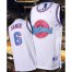 Miami Heat 6 Lebron James Space Jam Tune Squad Limited Edition White Basketball Jerseys Cheap