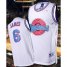 Miami Heat 6 Lebron James Space Jam Tune Squad Limited Edition White Basketball Jerseys Cheap