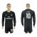 Real Madrid #10 James Away Long Sleeves Soccer Club Jersey