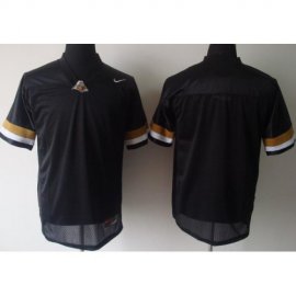 Purdue Boilermakers Blank Black College Football Jersey