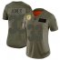 Nike Green Bay Packers #33 Aaron Jones Camo Womens Stitched NFL Limited 2019 Salute to Service Jersey