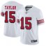 Nike San Francisco 49ers #15 Trent Taylor White Rush Mens Stitched NFL Vapor Untouchable Limited Jersey