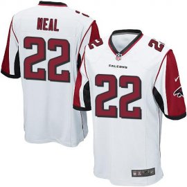 Nike Atlanta Falcons #22 Keanu Neal White Youth Stitched NFL Elite Jersey