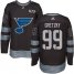 Adidas St. Louis Blues #99 Wayne Gretzky Black 1917-2017 100th Anniversary Stitched NHL Jersey