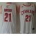 Cleveland Cavaliers 21 Andrew Wiggins White Revolution 30 Swingman NBA Jerseys