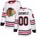 Adidas Chicago Blackhawks #00 Clark Griswold White Road Authentic Stitched NHL Jersey