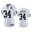 Nike Las Vegas Raiders #34 Bo Jackson White 60th Anniversary Vapor Limited Stitched NFL 100th Season Jersey