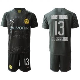 Dortmund #13 Guerreiro Away Soccer Club Jersey