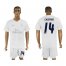Real Madrid #14 Casemiro Marine Environmental Protection Home Soccer Club Jersey