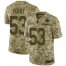 Nike Green Bay Packers #53 Nick Perry Camo Mens Stitched NFL Limited 2018 Salute To Service Jersey