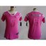 Nike Detroit Lions #9 Matthew Stafford Pink Womens Stitched NFL Elite Draft Him Shimmer Jersey