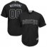 Arizona Diamondbacks Majestic 2019 Players Weekend Cool Base Roster Custom Jersey Black