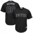 Arizona Diamondbacks Majestic 2019 Players Weekend Cool Base Roster Custom Jersey Black