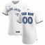 Toronto Blue Jays Custom Mens Nike White Home 2020 Authentic Player MLB Jersey