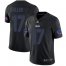 Nike Buffalo Bills #17 Josh Allen Black Mens Stitched NFL Limited Rush Impact Jersey