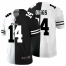 Minnesota Minnesota Vikings #14 Stefon Diggs Mens Black V White Peace Split Nike Vapor Untouchable Limited NFL Jersey