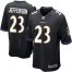 Nike Baltimore Ravens #23 Tony Jefferson Black Alternate Youth Stitched NFL New Elite Jersey