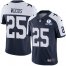 Nike Dallas Cowboys #25 Xavier Woods Navy Blue Thanksgiving Mens Stitched With Established In 1960 Patch NFL Vapor Untouchable Limited Throwback Jersey