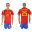 Spain #25 ILLARRAMENDI Home 2018 FIFA World Cup Soccer Jersey