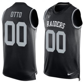 Nike Las Vegas Raiders #00 Jim Otto Black Team Color Mens Stitched NFL Limited Tank Top Jersey