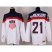 2014 Olympic Team USA #21 James van Riemsdyk White Stitched NHL Jersey