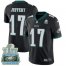 Nike Philadelphia Eagles #17 Alshon Jeffery Black Alternate Super Bowl LII Champions Mens Stitched NFL Vapor Untouchable Limited Jersey
