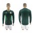 Mexico Blank Home Long Sleeves Soccer Country Jersey