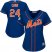 New York Mets #24 Robinson Cano Blue Alternate Womens Stitched MLB Jersey