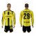 Dortmund #29 Schmelzer Home Long Sleeves Soccer Club Jersey