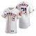 Houston Astros #21 Zack Greinke Mens Nike White Fluttering USA Flag Limited Edition Authentic MLB Jersey