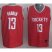 Houston Rockets 13 James Harden Red Leopard Grain NBA Jersey Cheap