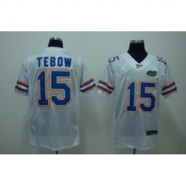 Florida Gators 15 TEBOW white NCAA Jerseys