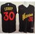 Golden State Warriors #30 Stephen Curry Black Fashion Stitched NBA Jersey