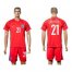 England #21 Welbeck Away Soccer Country Jersey
