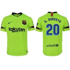 Barcelona #20 S.Roberto Away Soccer Club Jersey