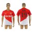 Monaco #19 Sidibe Home Soccer Club Jersey