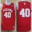 Indiana Hoosiers 40 Cody Zeller Big 10 Patch Red NCAA Basketball Jerseys Cheap