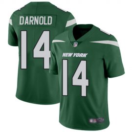 Nike New York Jets #14 Sam Darnold Green Team Color Youth Stitched NFL Vapor Untouchable Limited Jersey