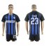 Inter Milan #23 Eder Home Soccer Club Jersey