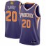 Nike Phoenix Suns #20 Dario Saric Mens 2021 NBA Finals Bound Swingman Icon Edition Jersey Purple Mens