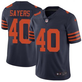 Nike Chicago Bears #40 Gale Sayers Navy Blue Alternate Mens Stitched NFL Vapor Untouchable Limited Jersey