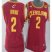 Womens Cavaliers #2 Kyrie Irving Red The Finals Patch Road Stitched NBA Jersey