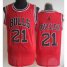 Chicago Bulls 21 Jimmy Butler Red Revolution 30 NBA Jerseys Cheap
