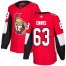 Adidas Ottawa Senators #63 Tyler Ennis Red Home Authentic Stitched NHL Jersey