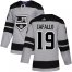 Adidas Los Angeles Kings #19 Alex Iafallo Gray Alternate Authentic Stitched NHL Jersey