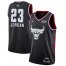 Mens Nike Chicago Bulls #23 Michael Jordan Black Basketball Jordan Swingman 2019 All-Star Game Jersey