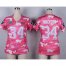 Nike Las Vegas Raiders #34 Bo Jackson Pink Womens Stitched NFL Elite Camo Fashion Jersey