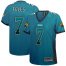 Nike Jacksonville Jaguars #7 Nick Foles Teal Green Alternate Womens Stitched NFL Elite Drift Fashion Jersey
